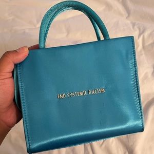 BRANDON BLACKWOOD ESR SATIN TOTE